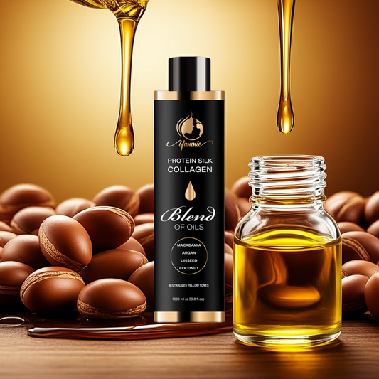 Blend of oils Yumnie Proteine Silk Collagen 1 Liter
