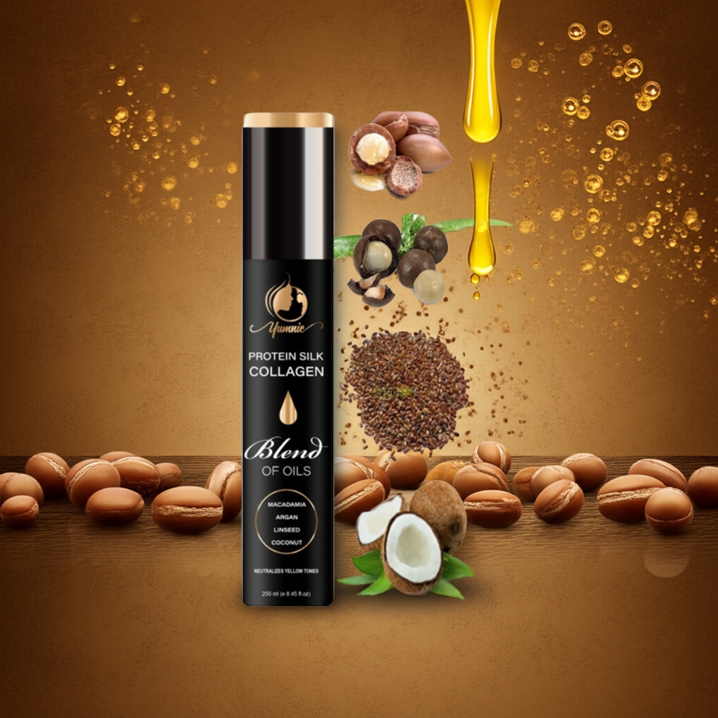 Blend of oil Yumnie proteine silk collagen 250 Ml