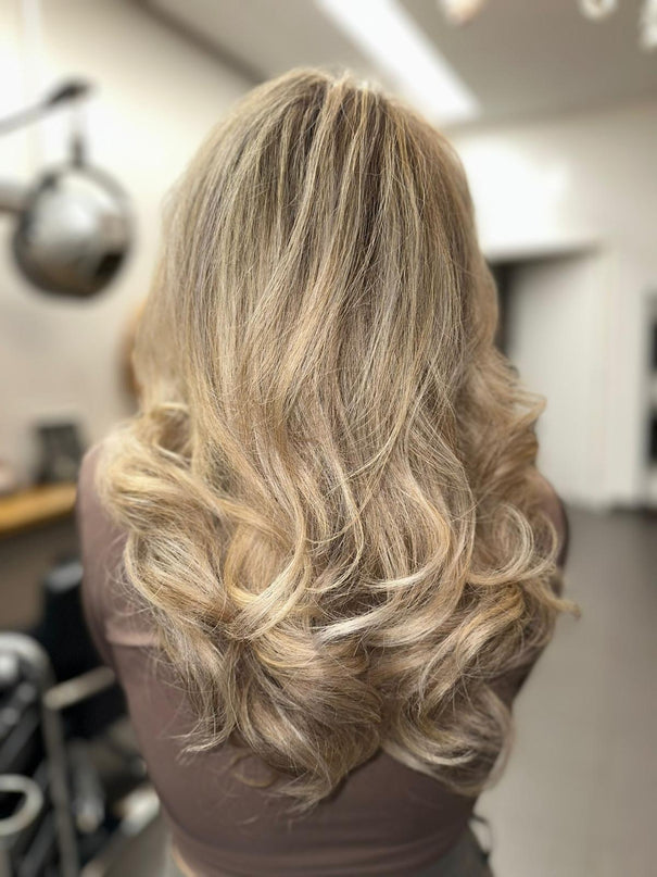 Resultaat Blow-out Masterclass Blond model 1