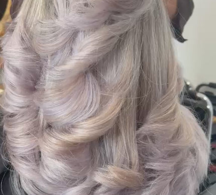 Resultaat Blow-out Masterclass Blond Haar Model