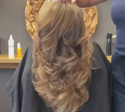 Resultaat Blow-out Masterclass Bruin Haar Model